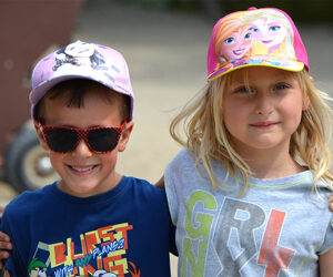 Tie-Dye Pleated Dress