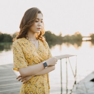 Floral Tulle Mini Skirt